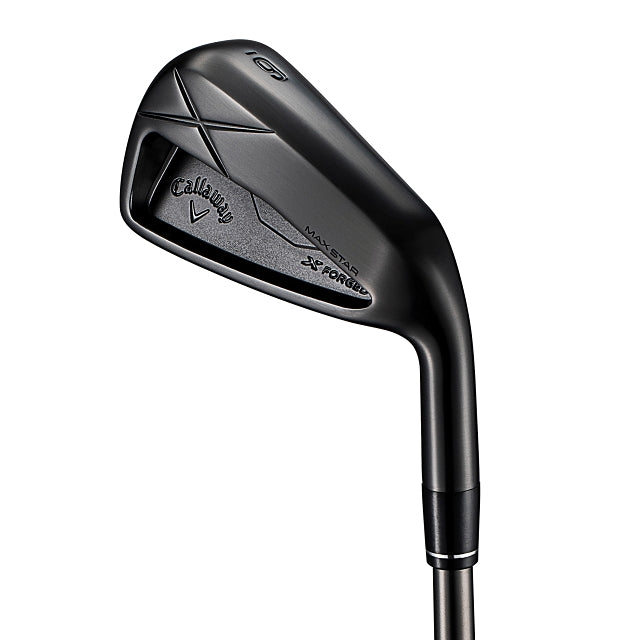 Callaway X FORGED MAX STAR BLACK Iron 5-Piece Set (#6~9, PW)