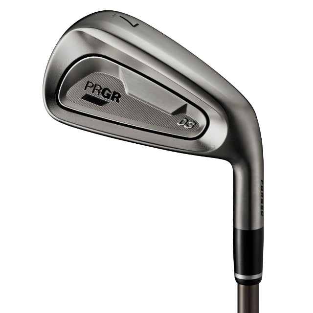 PRGR PRGR 03 Limited Black Edition Irons 5-Piece Set (#7~9, PW, AW)